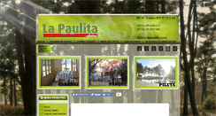 Desktop Screenshot of lapaulita.com